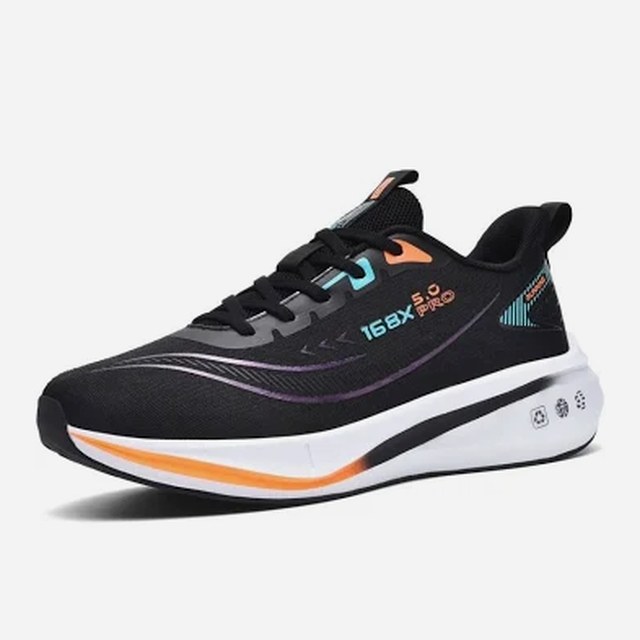 Black training shoes